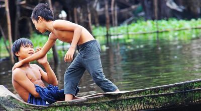 Tonle Sap Lake Children